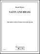 Satin and Brass Concert Band sheet music cover